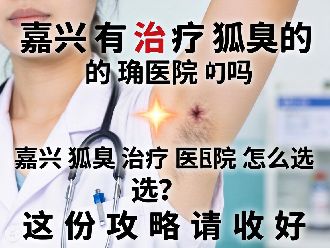 嘉兴有治疗狐臭的医院吗？嘉兴狐臭治疗医院怎么选？这份攻略请收好