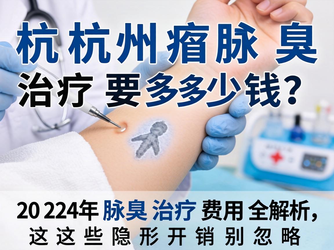 杭州腋臭治疗要多少钱？2024年腋臭治疗费用全解析，这些隐形开销别忽略