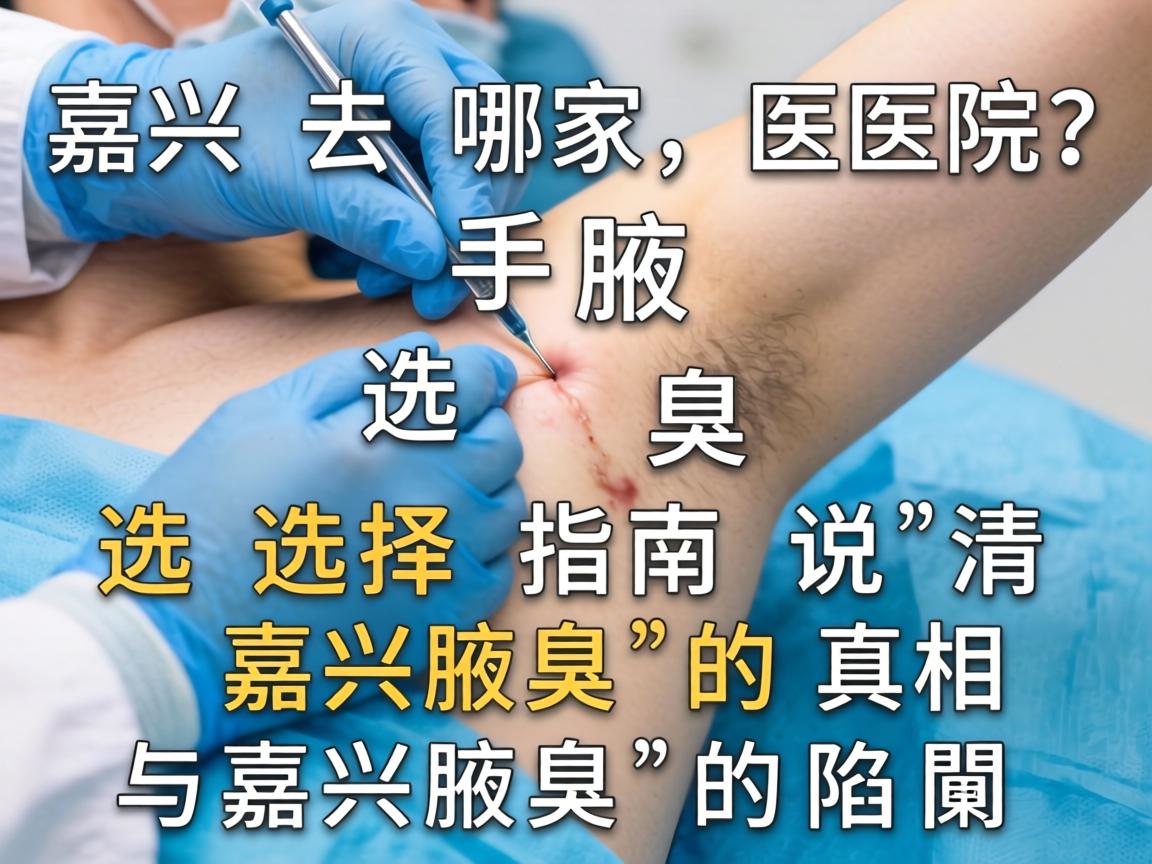 嘉兴腋臭手术去哪家医院？这份选择指南说清嘉兴腋臭的真相与嘉兴腋臭的陷阱