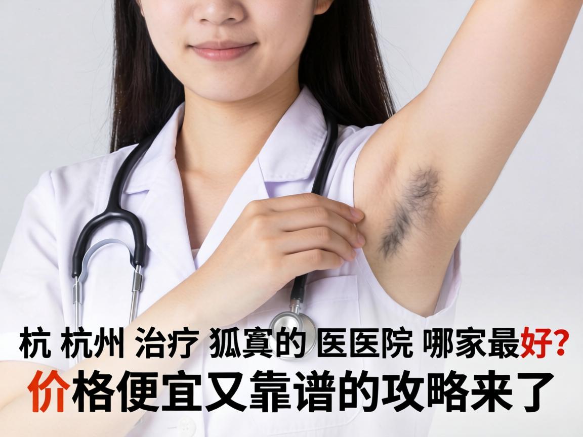 杭州治疗狐臭的医院哪家最好？价格便宜又靠谱的攻略来了