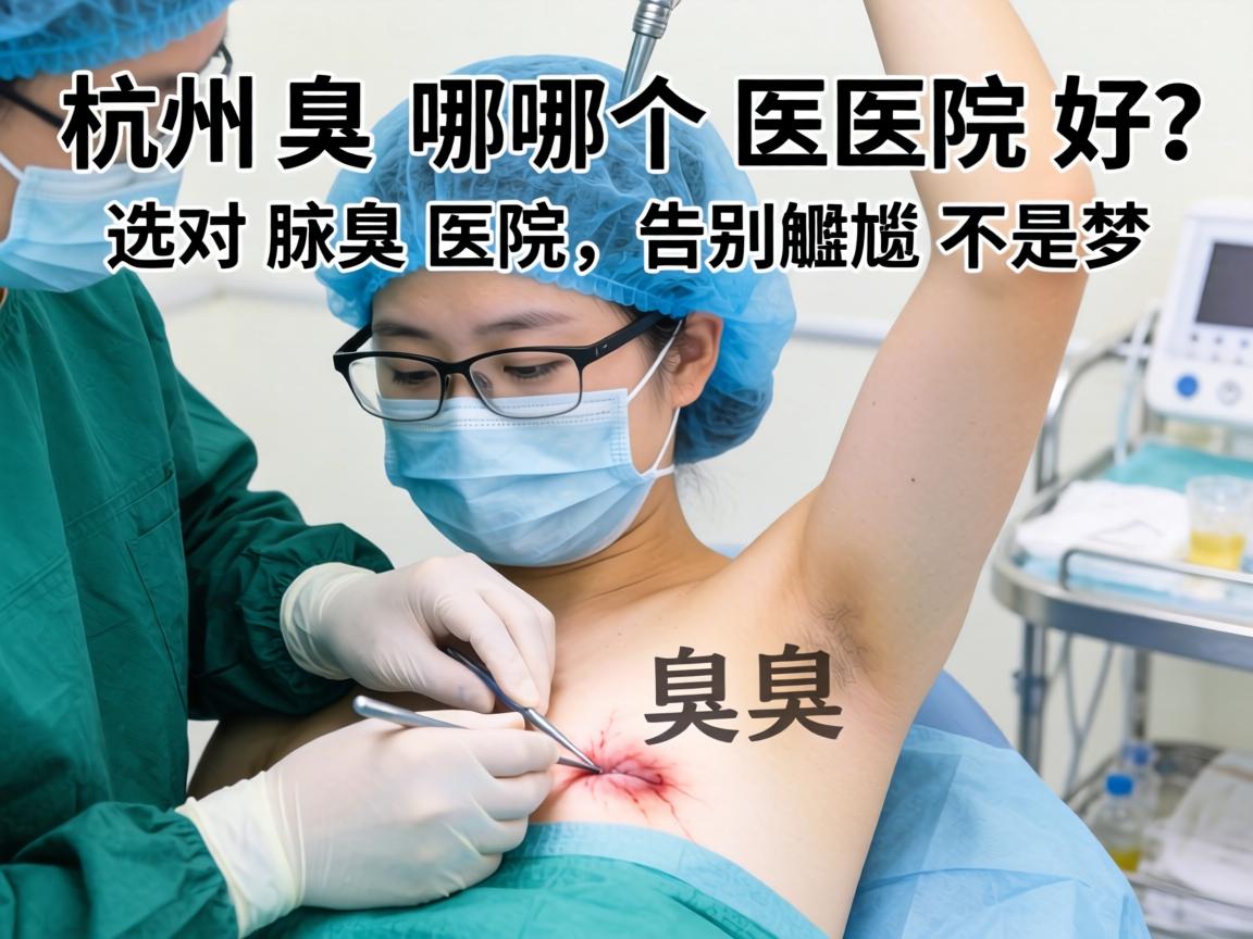 杭州腋臭手术哪个医院好？选对腋臭医院，告别尴尬不是梦