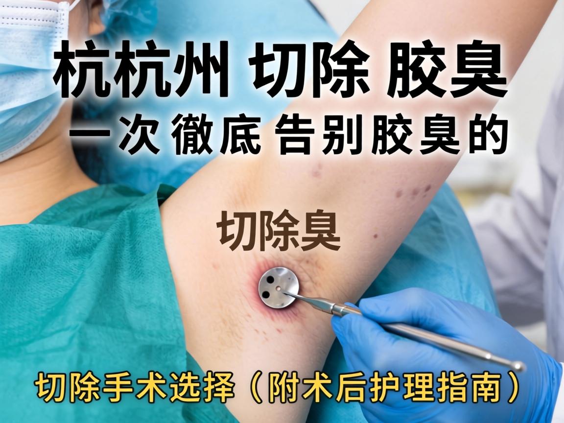 杭州切除腋臭，一次彻底告别腋臭的切除手术选择（附术后护理指南）