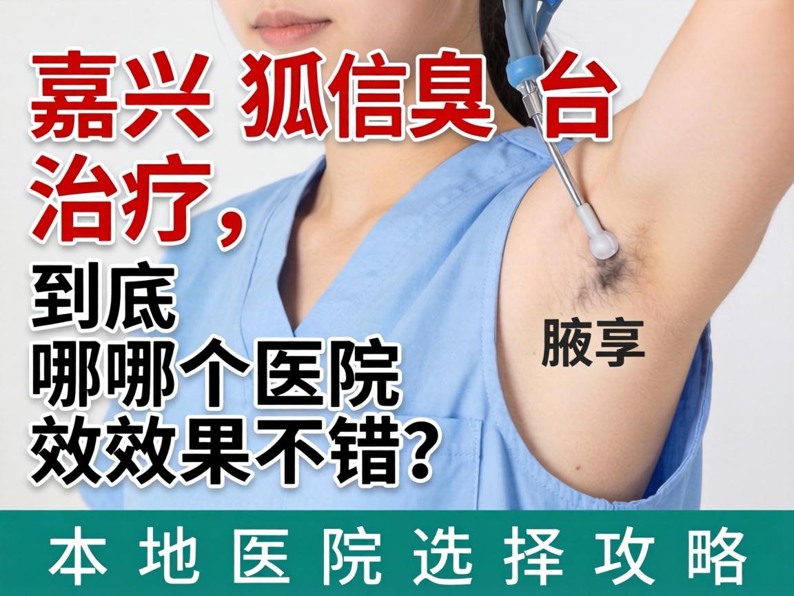 嘉兴狐臭治疗，到底哪个医院效果不错？本地医院选择攻略