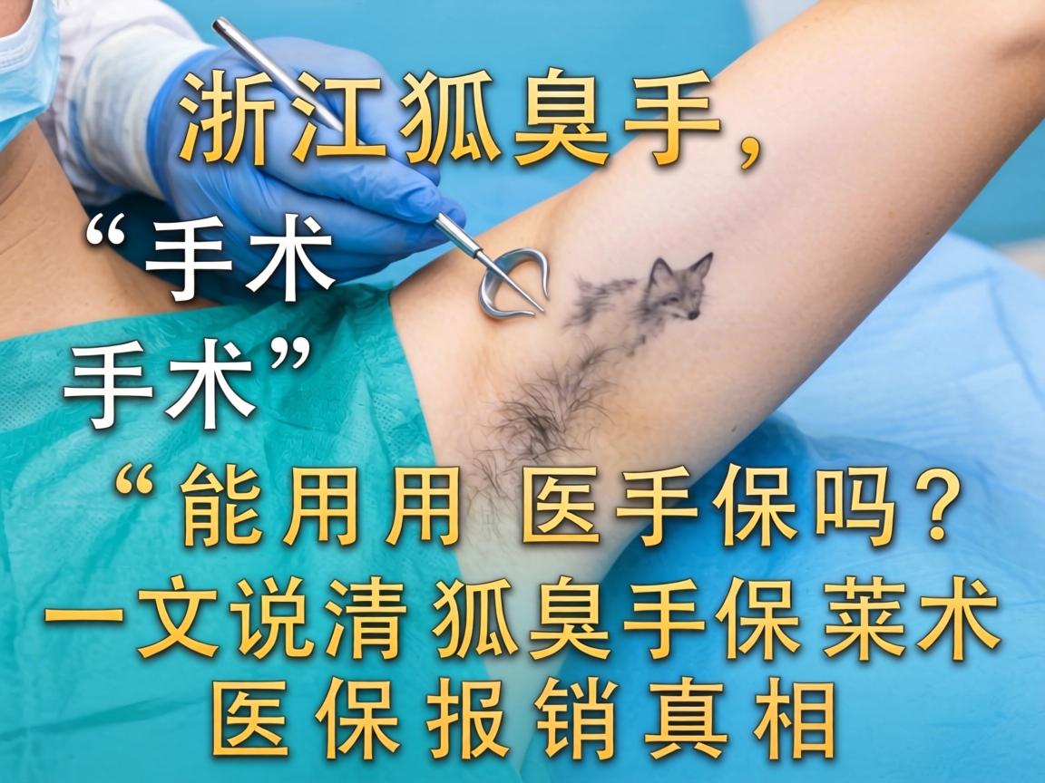 浙江狐臭手术能用医保吗?一文说清狐臭手术医保报销真相 浙江狐臭手术能用医保吗?一文说清狐臭手术医保报销真相