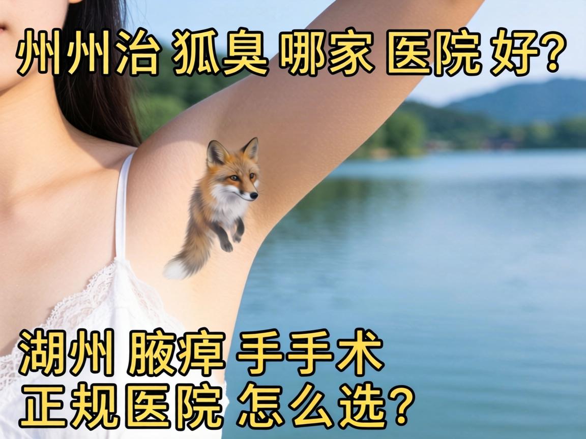 湖州治狐臭哪家医院好？湖州腋臭手术正规医院怎么选？
