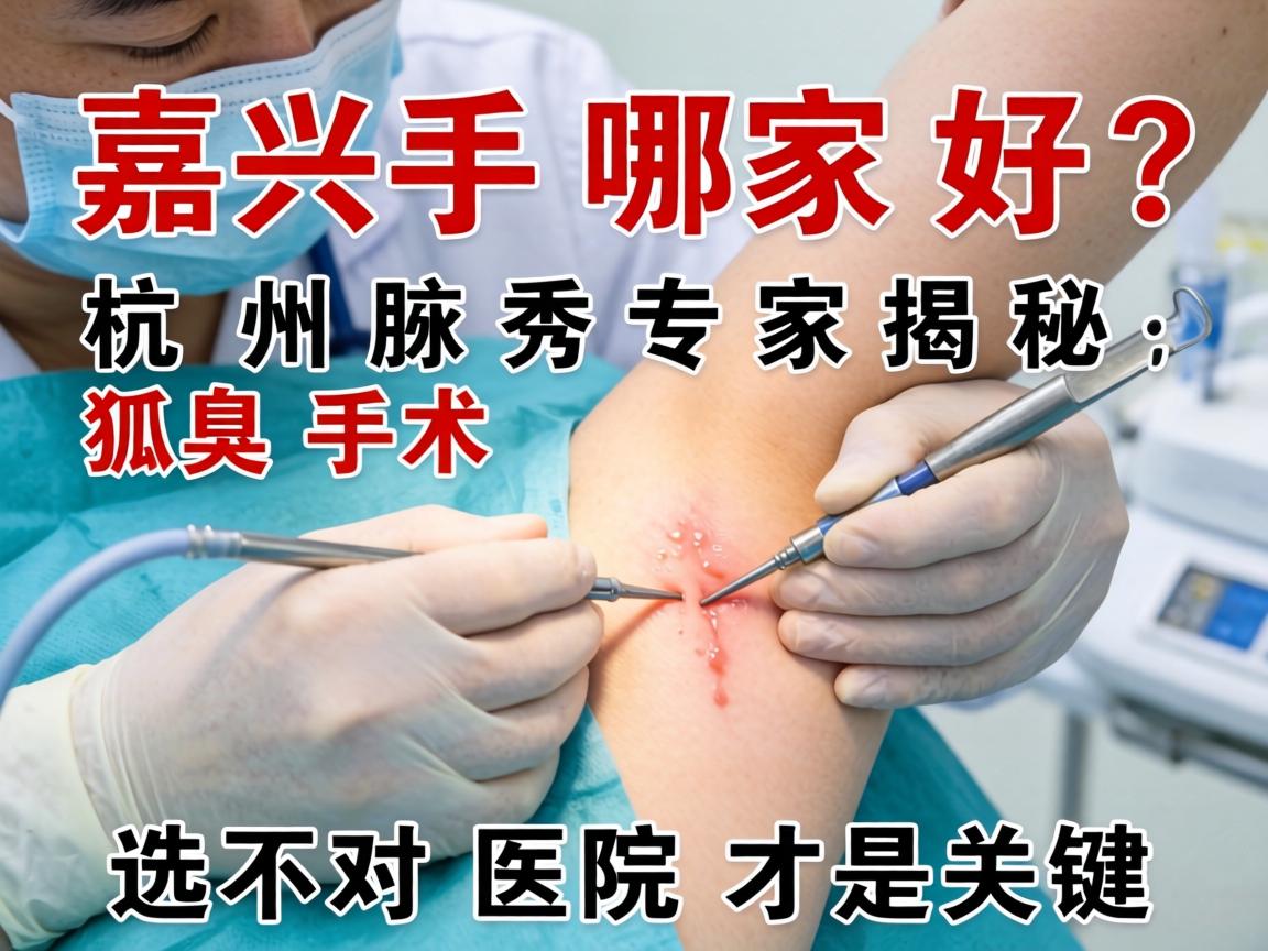 嘉兴狐臭手术哪家好？杭州腋秀专家揭秘，狐臭手术选对医院才是关键