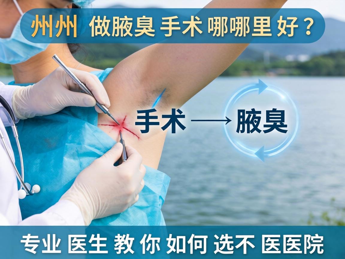 湖州做腋臭手术哪里好？专业医生教你如何选对医院