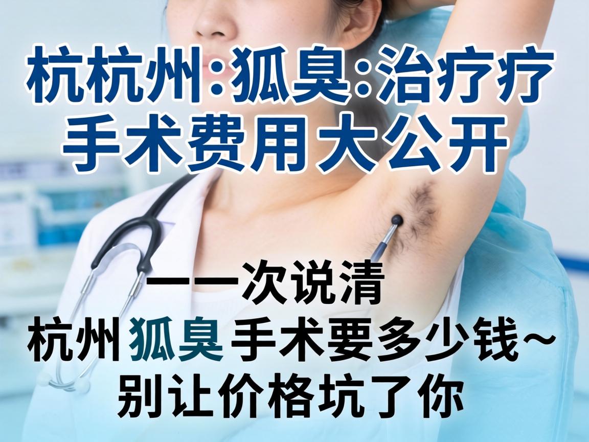 杭州狐臭治疗手术费用大公开,一次说清杭州狐臭手术要多少钱,别让价格坑了你 杭州狐臭治疗手术费用大公开,一次说清杭州狐臭手术要多少钱,别让价格坑了你