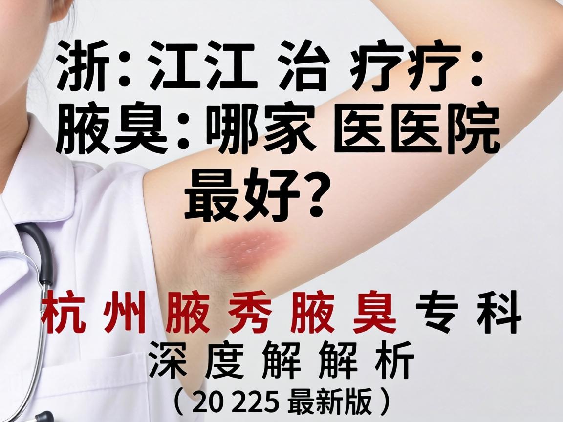 浙江治疗腋臭哪家医院最好？杭州腋秀腋臭专科深度解析（2025最新版）