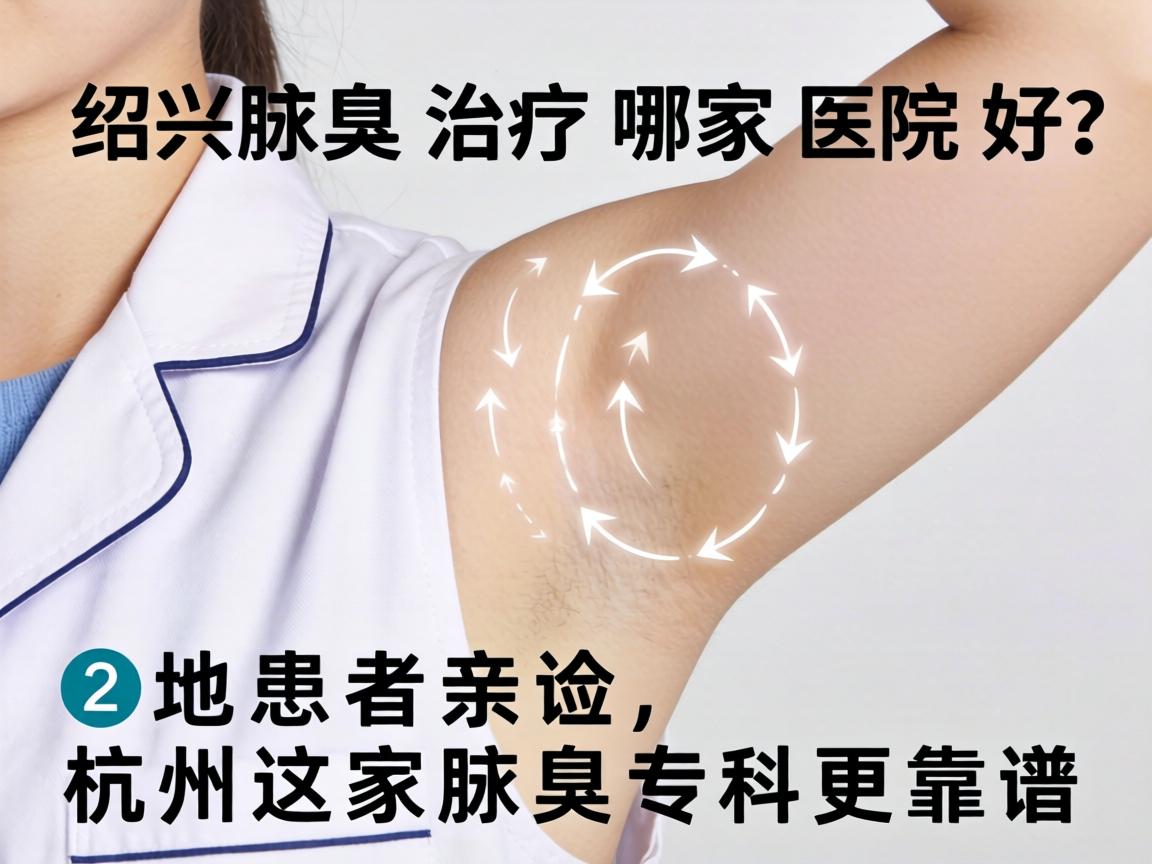 绍兴腋臭治疗哪家医院好？本地患者亲测，杭州这家腋臭专科更靠谱