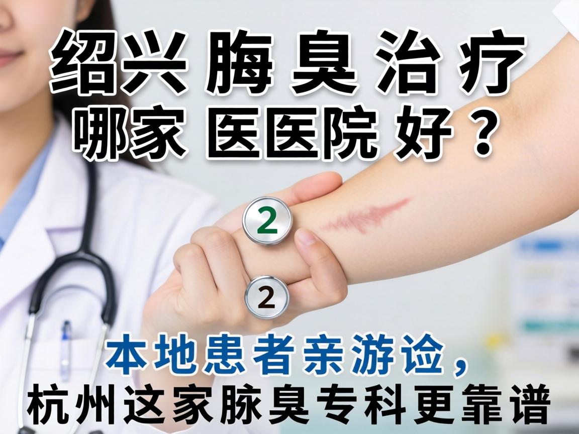 绍兴腋臭治疗哪家医院好？本地患者亲测，杭州这家腋臭专科更靠谱