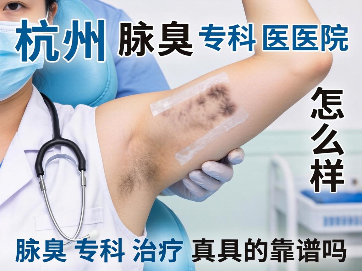 杭州腋臭专科医院怎么样？腋臭专科治疗真的靠谱吗？