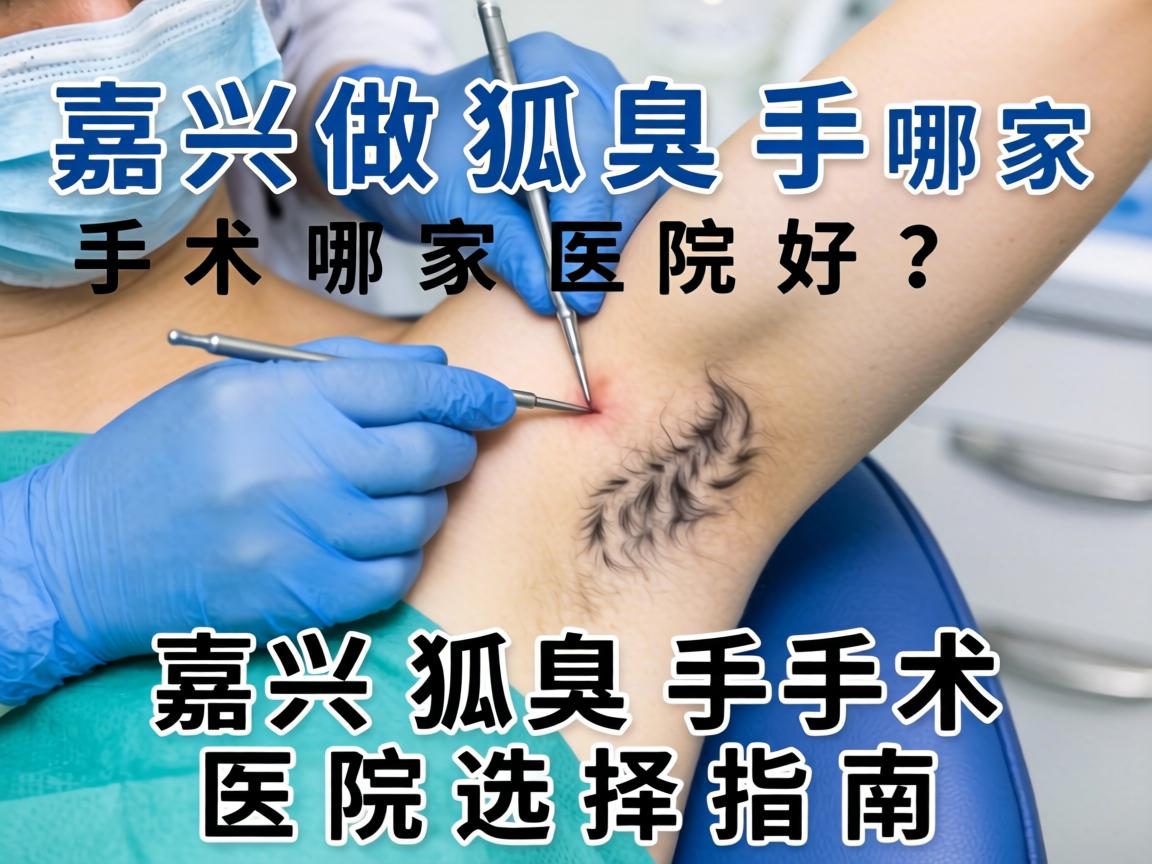 嘉兴做狐臭手术哪家医院好？嘉兴狐臭手术医院选择指南