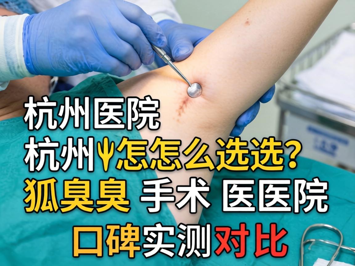 杭州狐臭手术医院怎么选?杭州狐臭手术医院口碑实测对比 杭州狐臭手术医院怎么选?杭州狐臭手术医院口碑实测对比