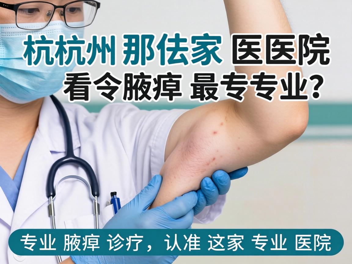杭州那家医院看腋臭最专业？专业腋臭诊疗，认准这家专业医院