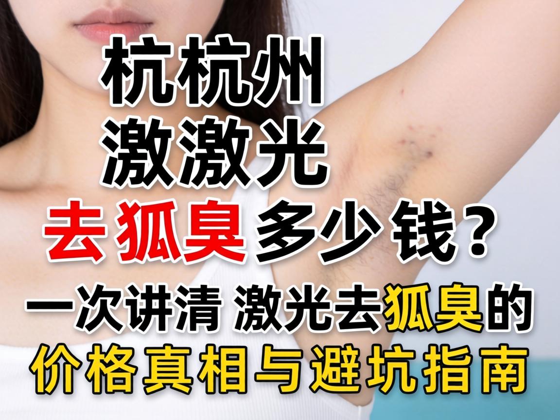 杭州激光去狐臭多少钱?一次讲清激光去狐臭的价格真相与避坑指南 杭州激光去狐臭多少钱?一次讲清激光去狐臭的价格真相与避坑指南