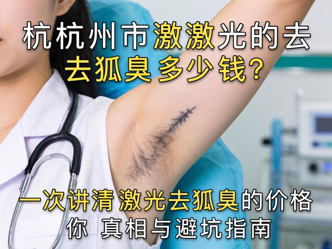 杭州激光去狐臭多少钱?一次讲清激光去狐臭的价格真相与避坑指南 杭州激光去狐臭多少钱?一次讲清激光去狐臭的价格真相与避坑指南