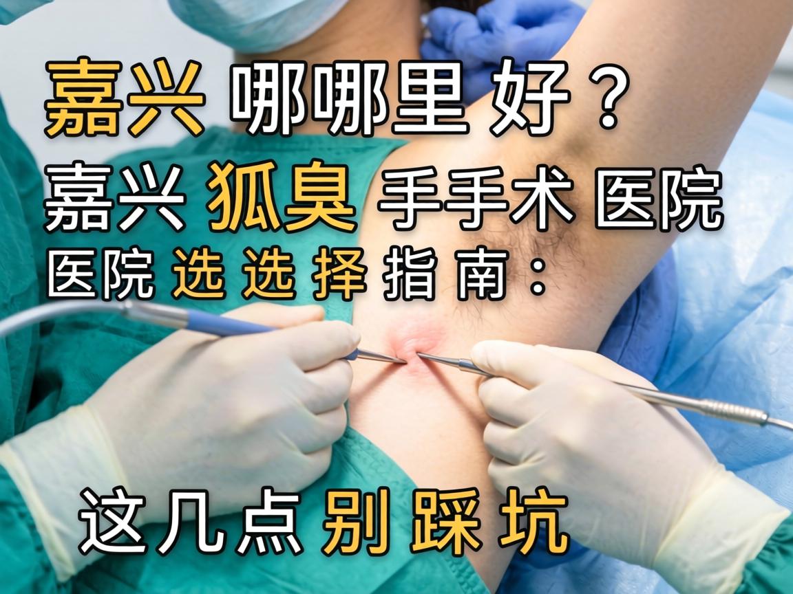 嘉兴狐臭手术哪里好？嘉兴狐臭手术医院选择指南，这几点别踩坑