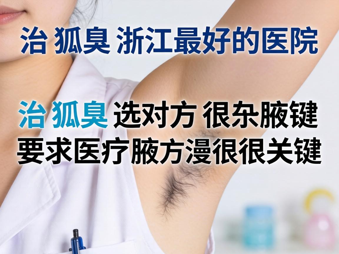 治狐臭浙江最好的医院，治狐臭选对方法很关键