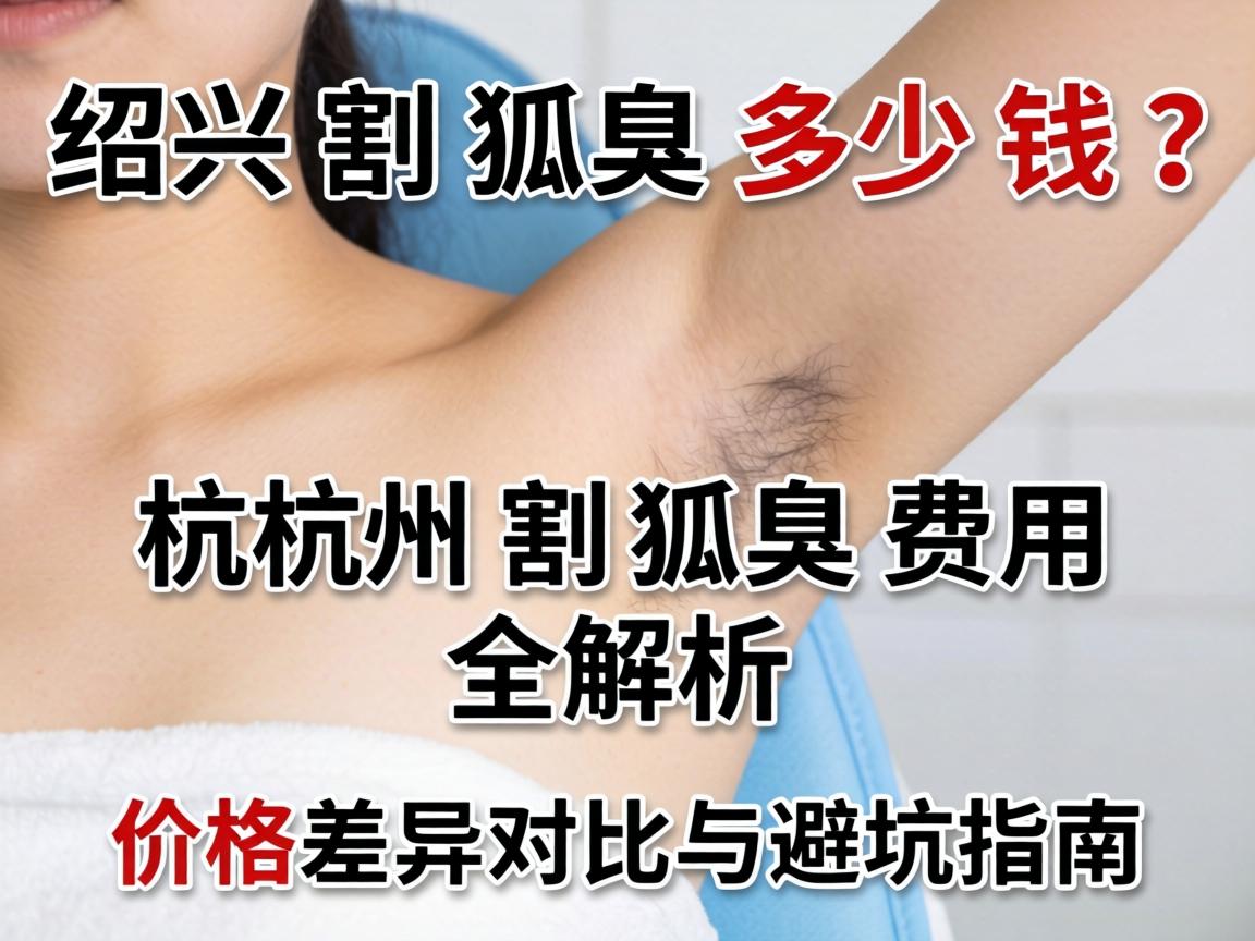 绍兴割狐臭多少钱？杭州割狐臭费用全解析，价格差异对比与避坑指南