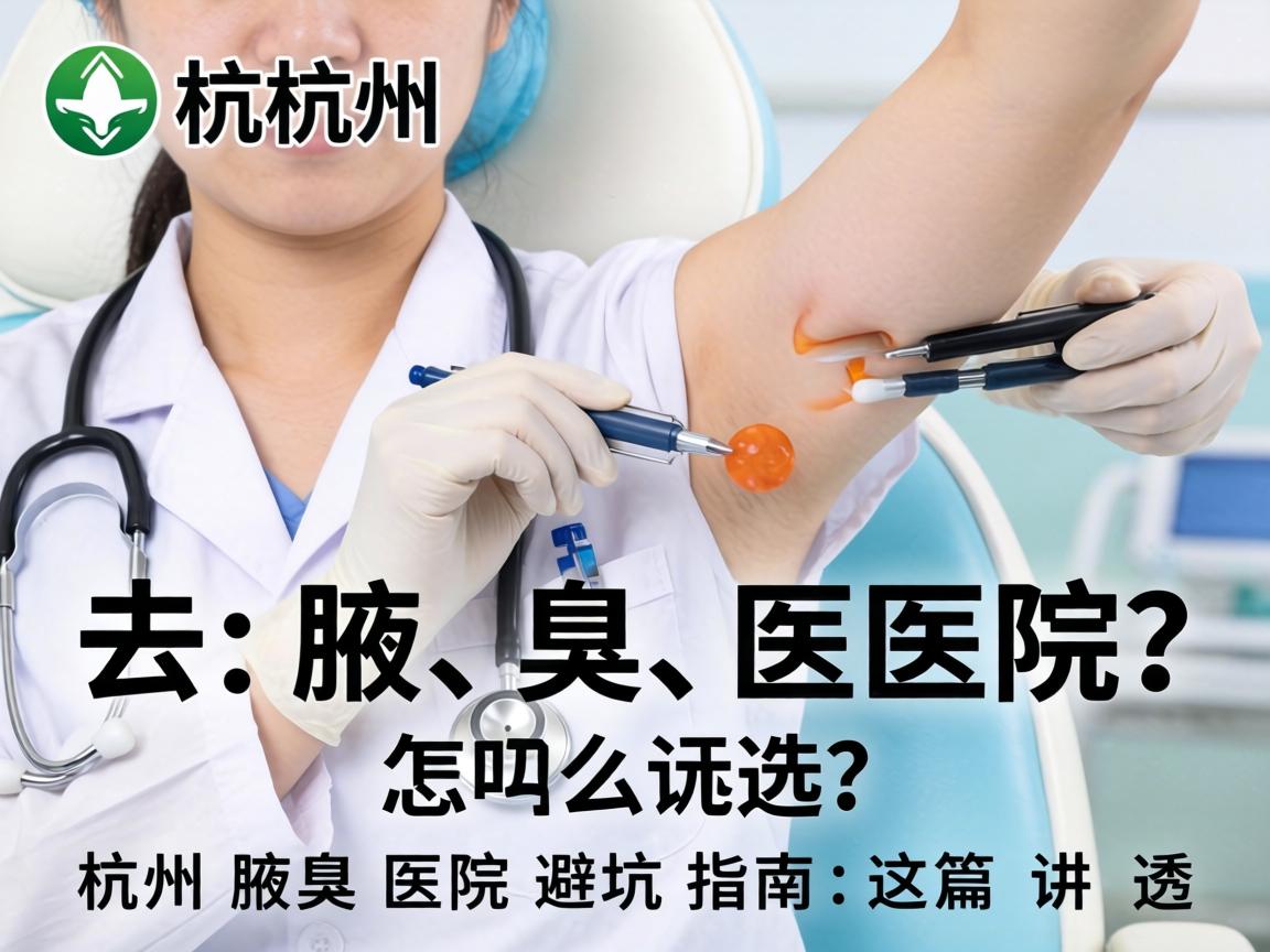 杭州去腋臭医院怎么选?杭州腋臭医院避坑指南,这篇讲透 杭州去腋臭医院怎么选?杭州腋臭医院避坑指南,这篇讲透
