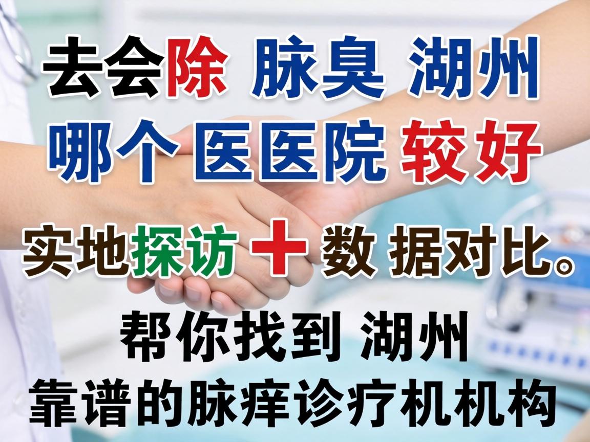 去除腋臭湖州哪个医院较好？实地探访+数据对比，帮你找到湖州靠谱的腋臭诊疗机构