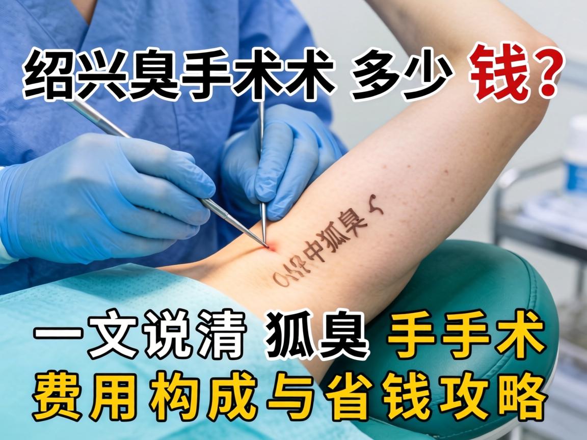 绍兴狐臭手术多少钱？一文说清狐臭手术费用构成与省钱攻略