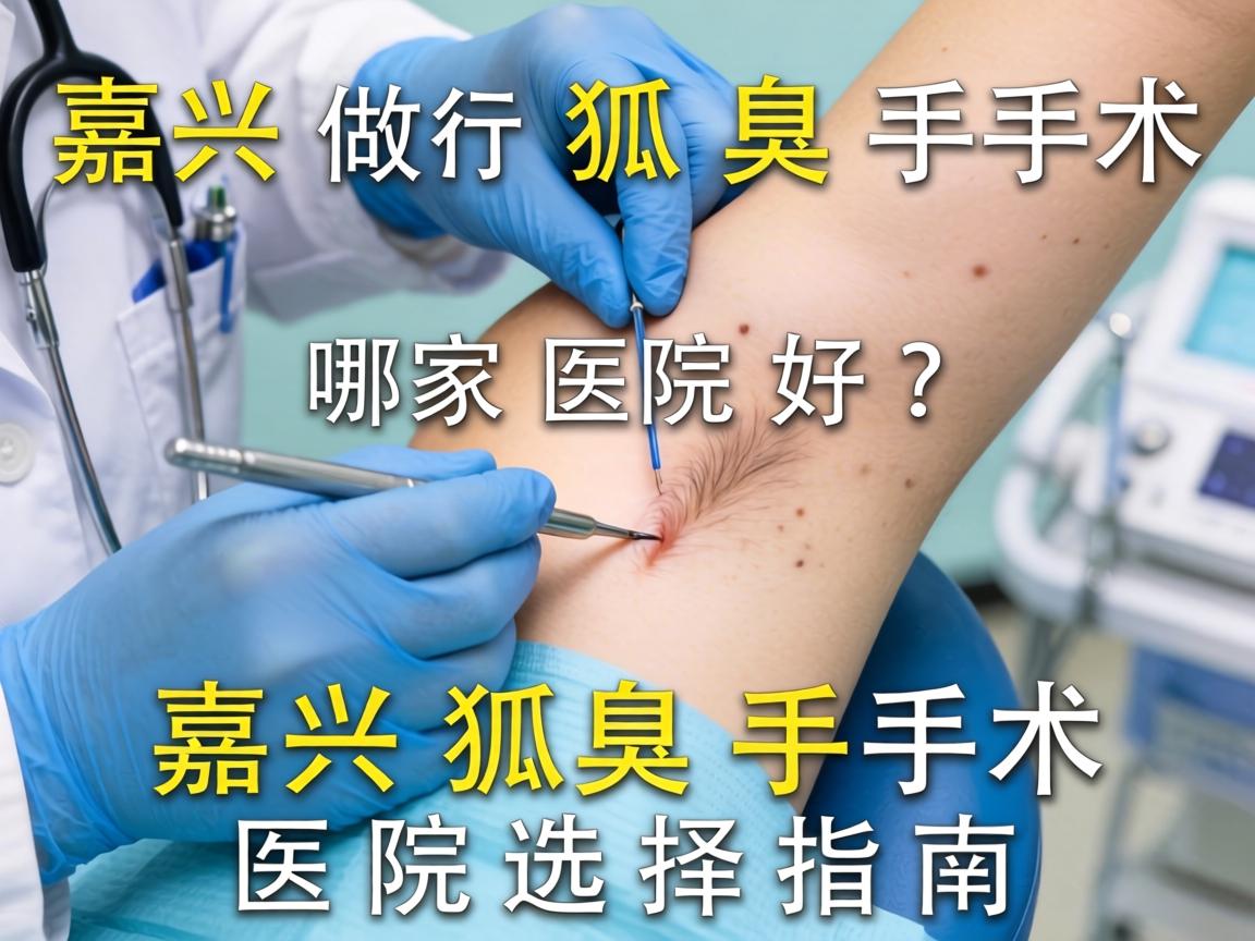 嘉兴做狐臭手术哪家医院好？嘉兴狐臭手术医院选择指南