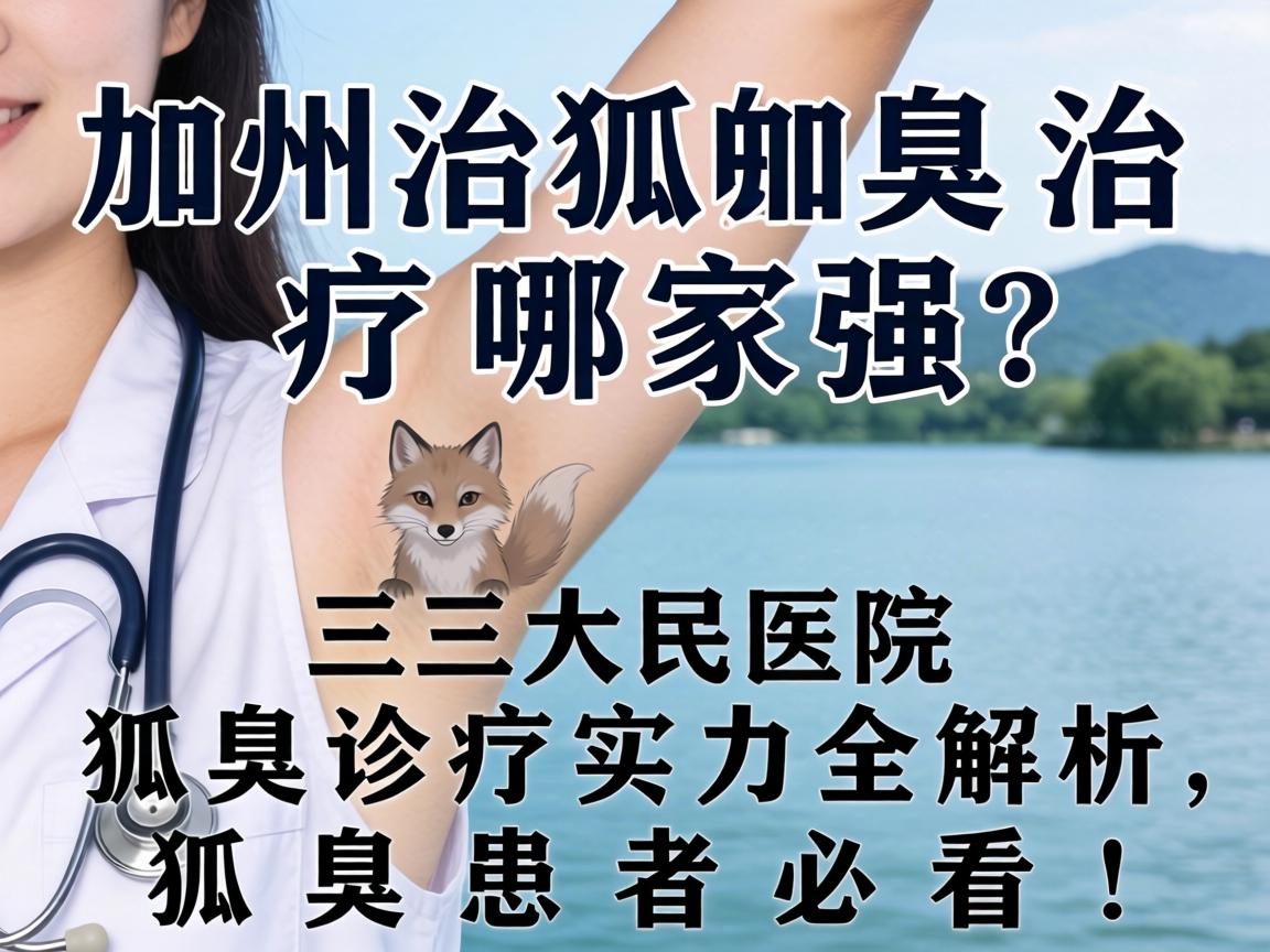 湖州狐臭治疗哪家强？三大医院狐臭诊疗实力全解析，狐臭患者必看！