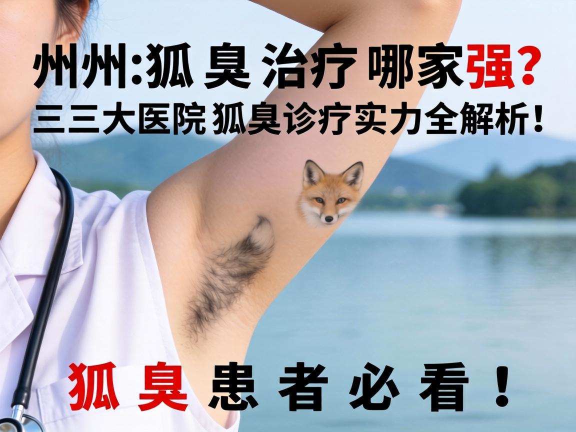 湖州狐臭治疗哪家强？三大医院狐臭诊疗实力全解析，狐臭患者必看！