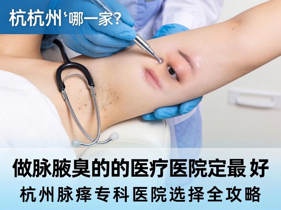杭州哪家做腋臭的医院最好？杭州腋臭专科医院选择全攻略