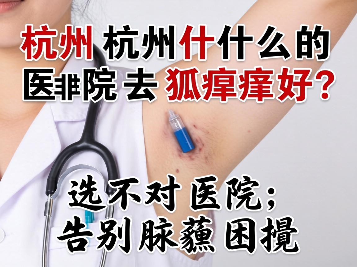 杭州什么医院去狐臭好？选对医院，告别腋臭困扰