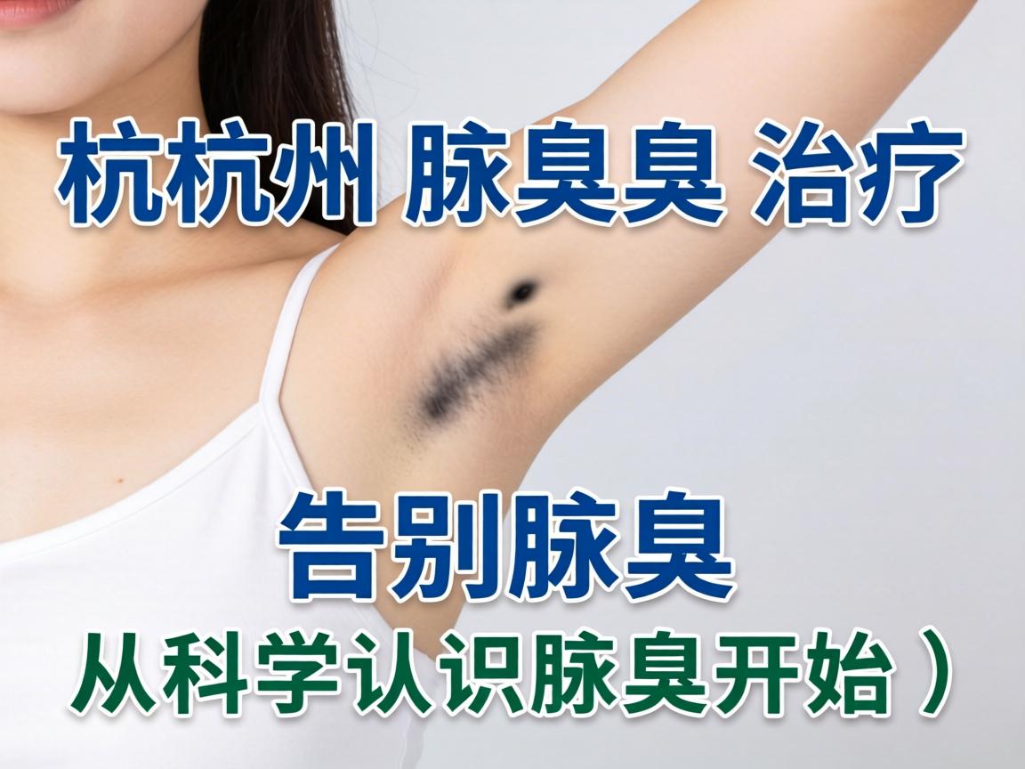 杭州腋臭治疗，告别腋臭，从科学认识腋臭开始（核心关键词，腋臭）