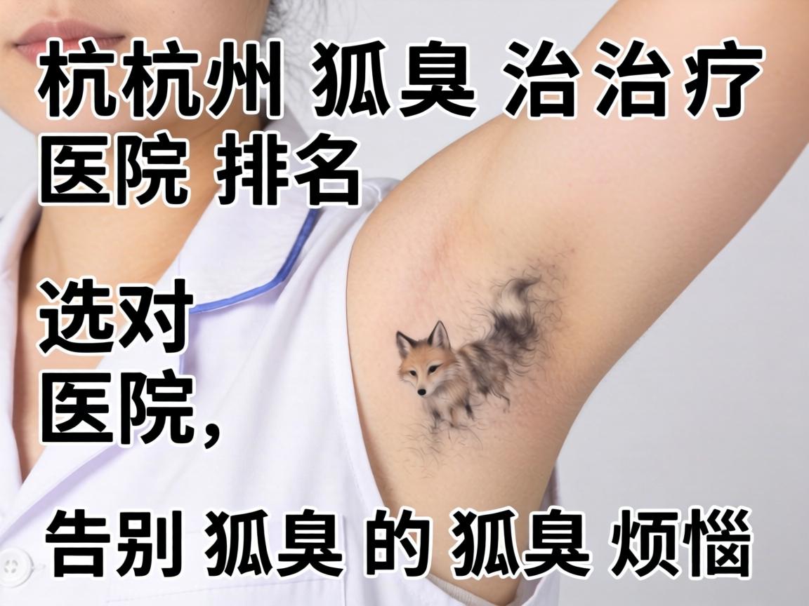 杭州狐臭治疗医院排名，选对医院，告别狐臭的狐臭烦恼