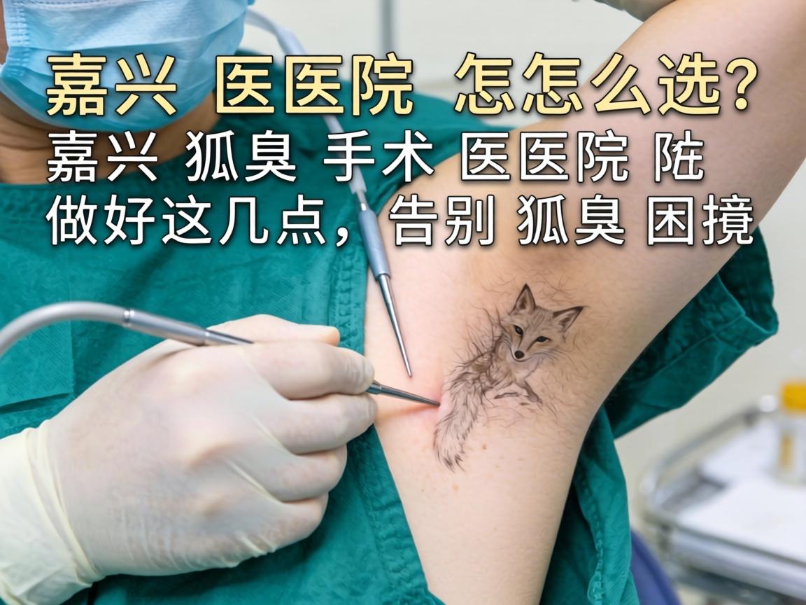 嘉兴狐臭手术医院怎么选？嘉兴狐臭手术医院做好这几点，告别狐臭困扰
