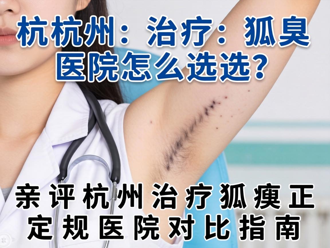 杭州治疗狐臭医院怎么选？亲测杭州治疗狐臭正规医院对比指南