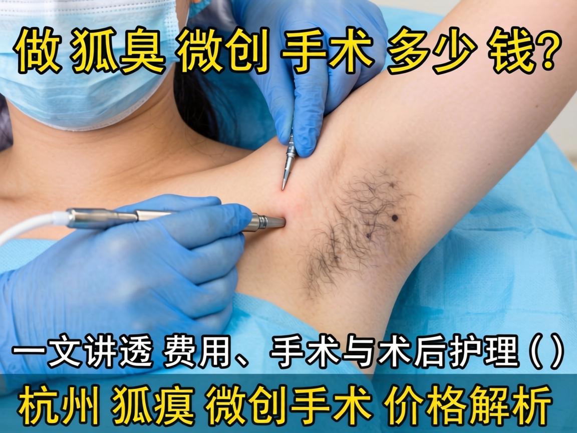 杭州做狐臭微创手术多少钱？一文讲透费用、手术与术后护理（杭州狐臭微创手术价格解析）