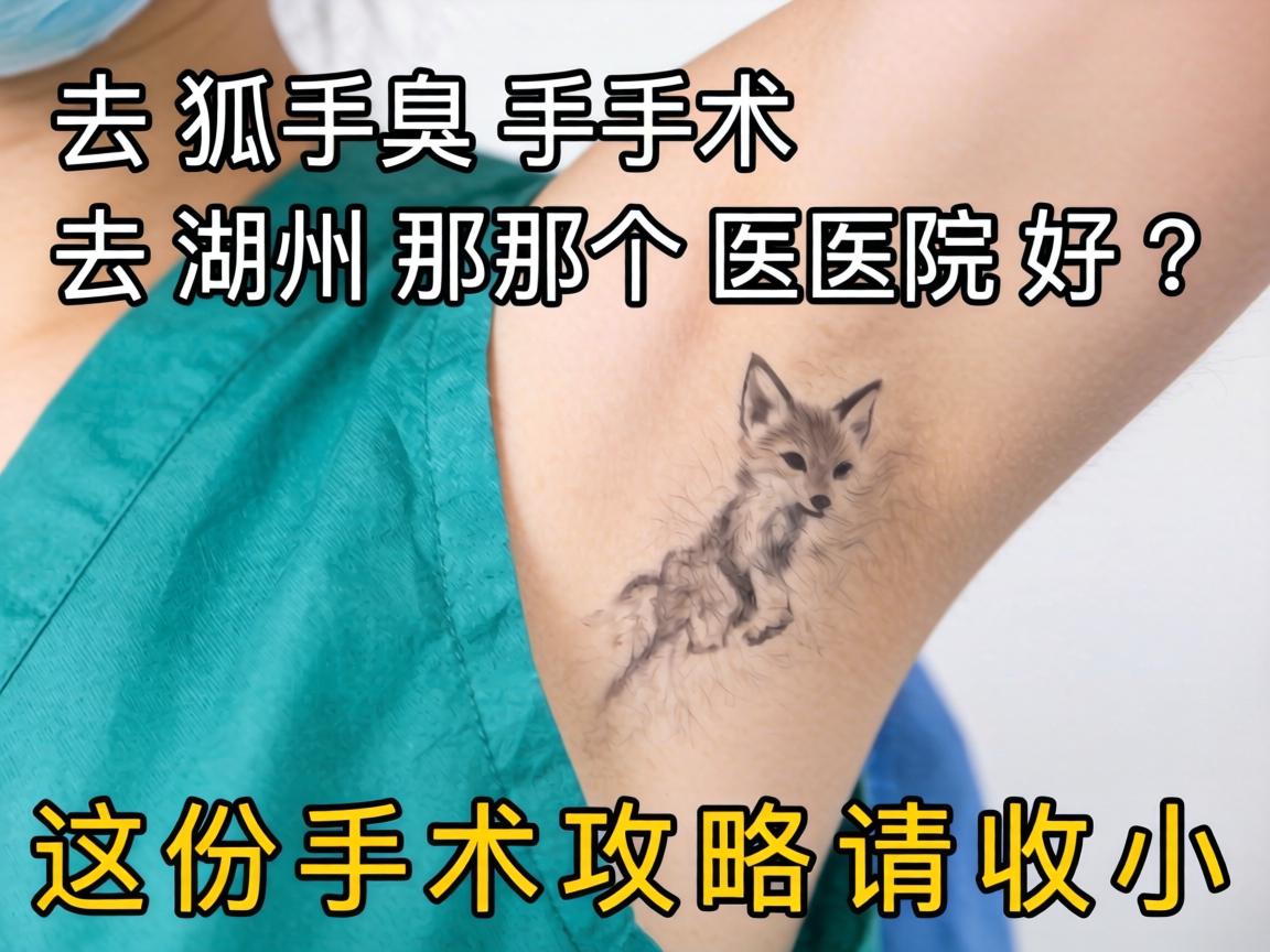 去狐臭手术去湖州那个医院好？这份手术攻略请收好