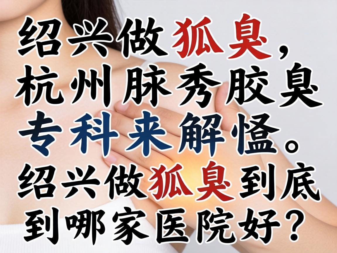 绍兴做狐臭，杭州腋秀腋臭专科来解惑，绍兴做狐臭到底哪家医院好？