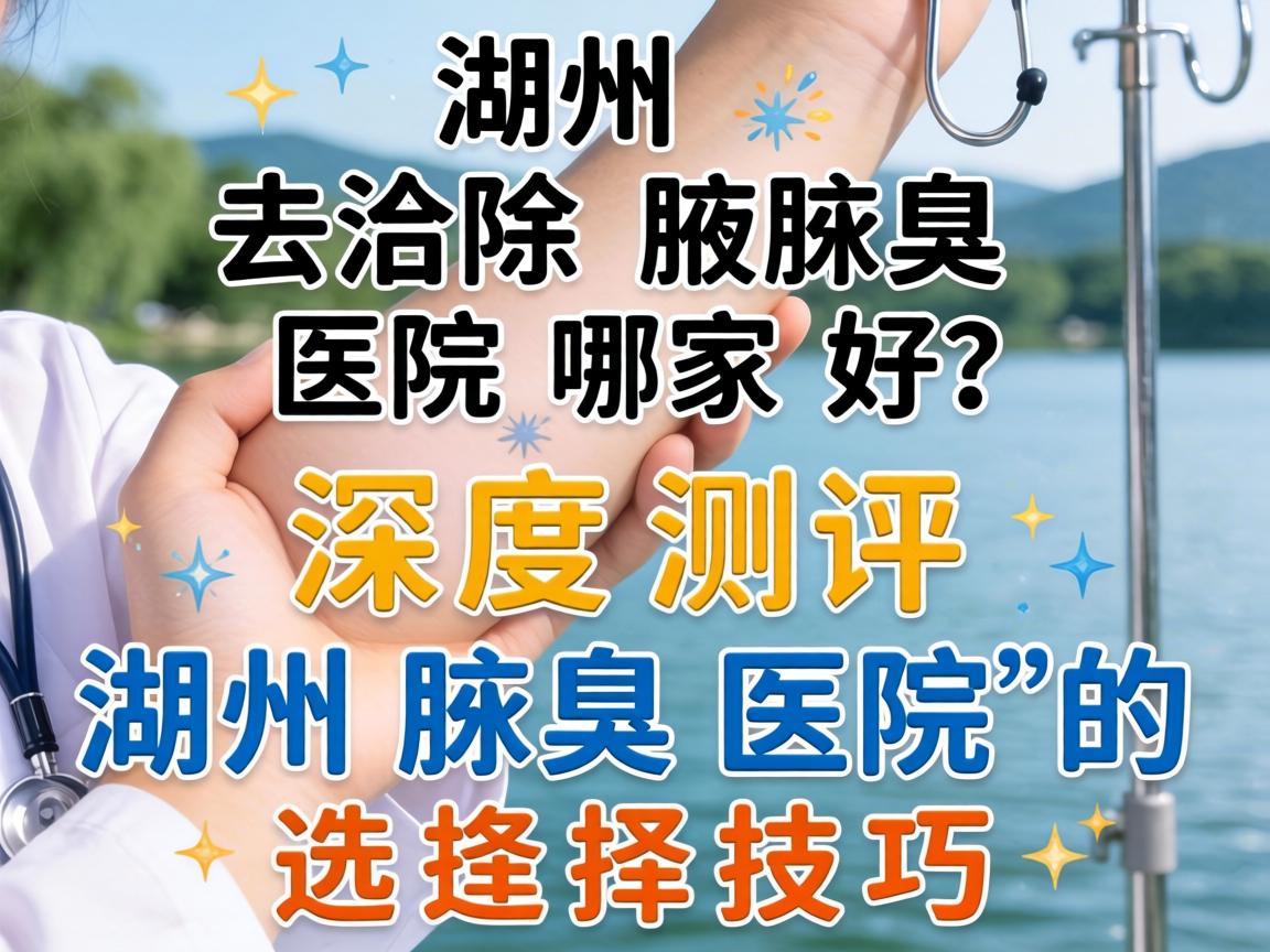 湖州去除腋臭医院哪家好？深度测评湖州腋臭医院的选择技巧