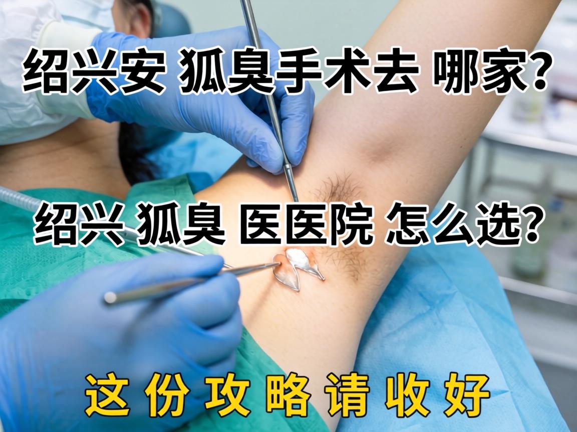 绍兴狐臭手术去哪家？绍兴狐臭医院怎么选？这份攻略请收好
