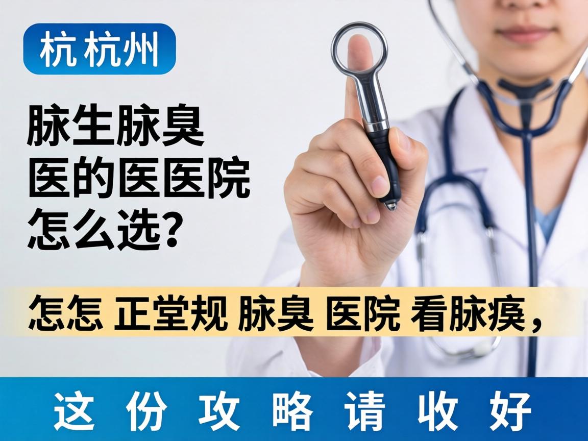 杭州腋臭医院怎么选？杭州正规腋臭医院看腋臭，这份攻略请收好