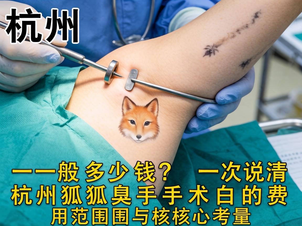杭州狐臭手术一般多少钱？一次说清杭州狐臭手术的费用范围与核心考量