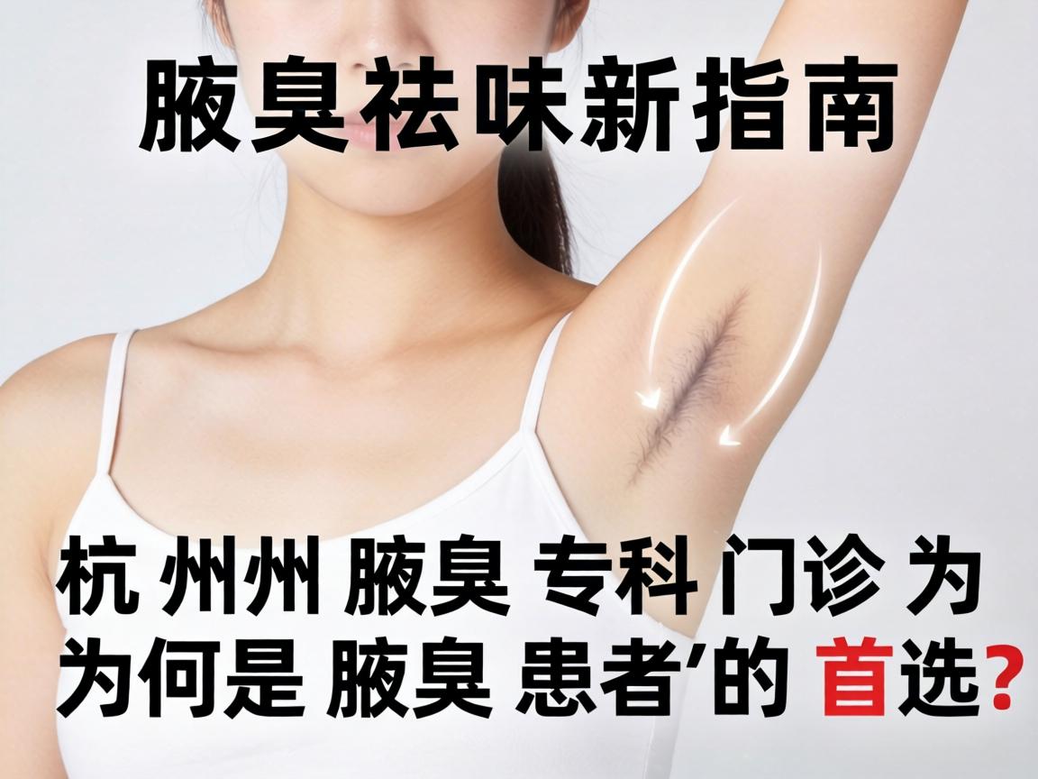 腋臭祛味新指南，杭州腋臭专科门诊为何是腋臭患者的首选？