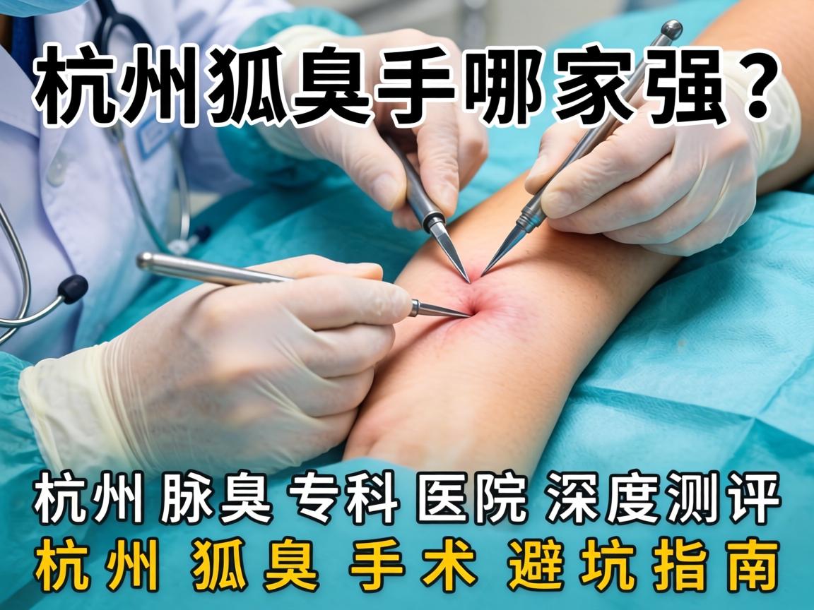 杭州狐臭手术哪家强？杭州腋臭专科医院深度测评，杭州狐臭手术避坑指南