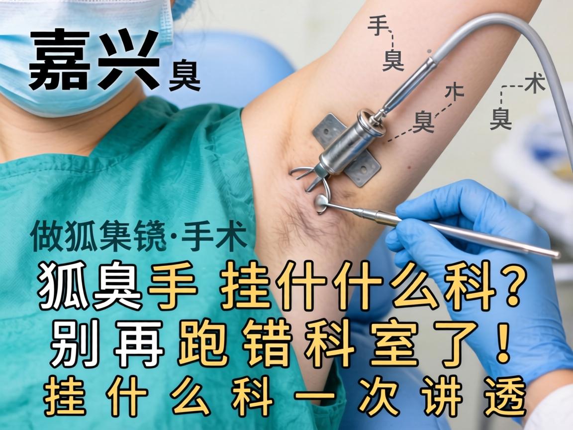 嘉兴做狐臭手术挂什么科？别再跑错科室了！挂什么科一次讲透