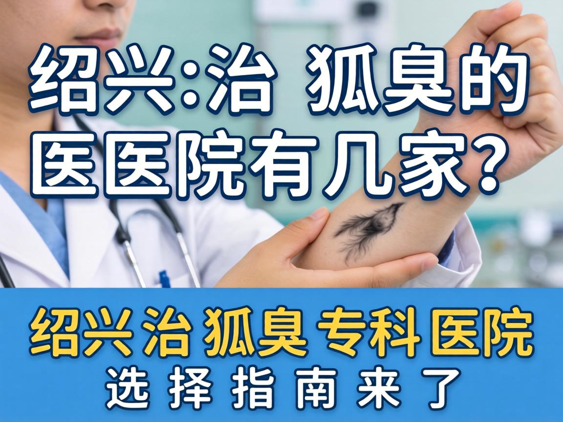 绍兴治狐臭的医院有几家？绍兴治狐臭专科医院选择指南来了