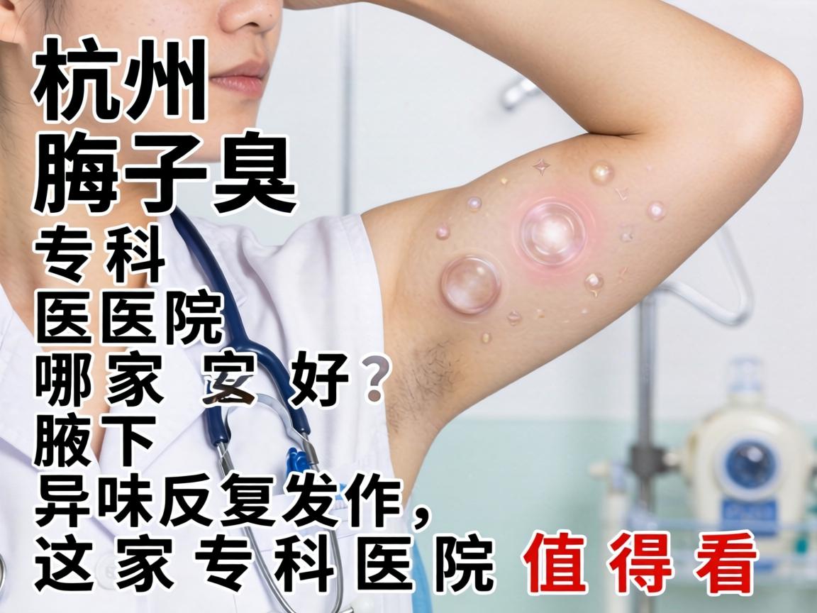 杭州腋臭专科医院哪家好?腋下异味反复发作,这家专科医院值得看 杭州腋臭专科医院哪家好?腋下异味反复发作,这家专科医院值得看