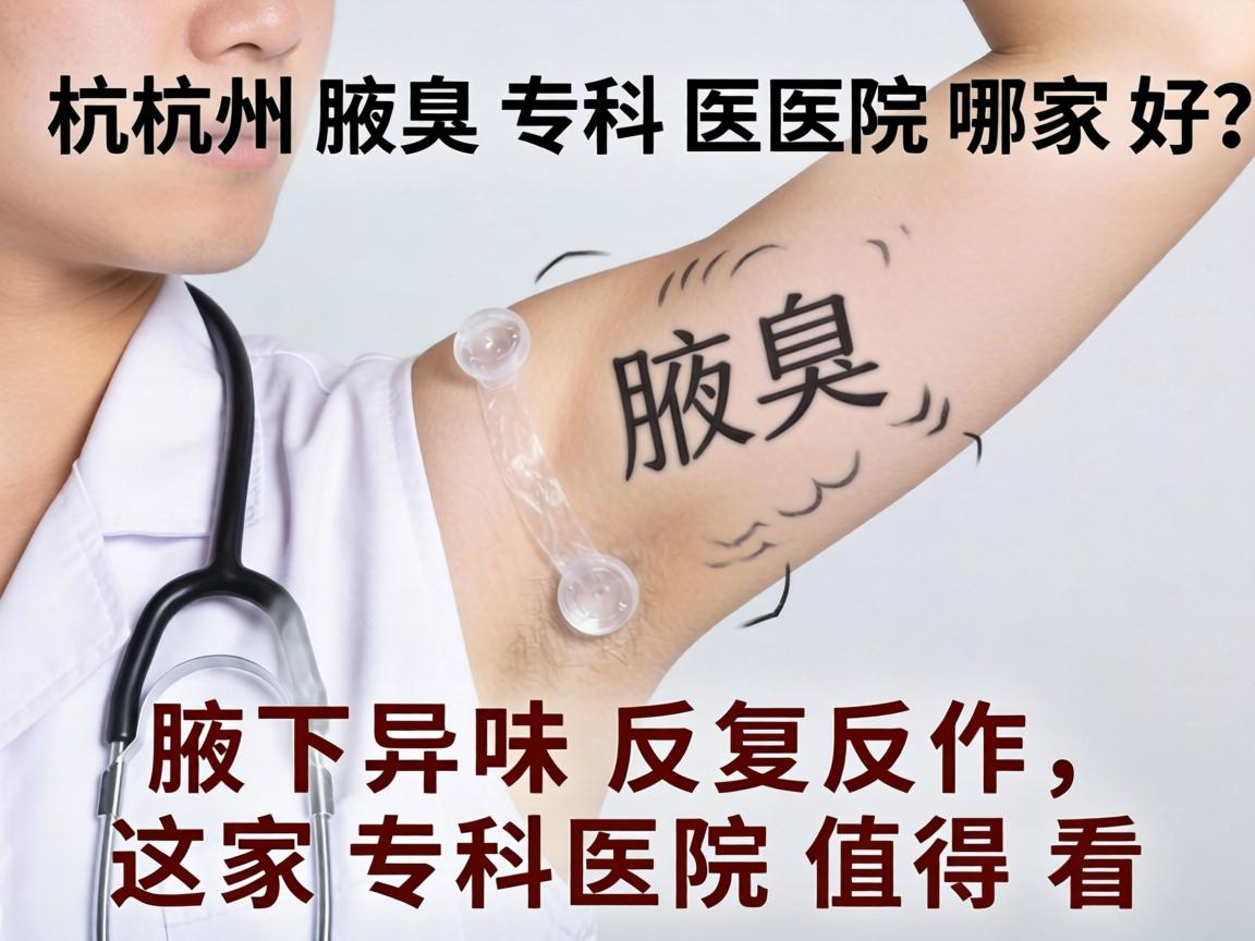 杭州腋臭专科医院哪家好?腋下异味反复发作,这家专科医院值得看 杭州腋臭专科医院哪家好?腋下异味反复发作,这家专科医院值得看