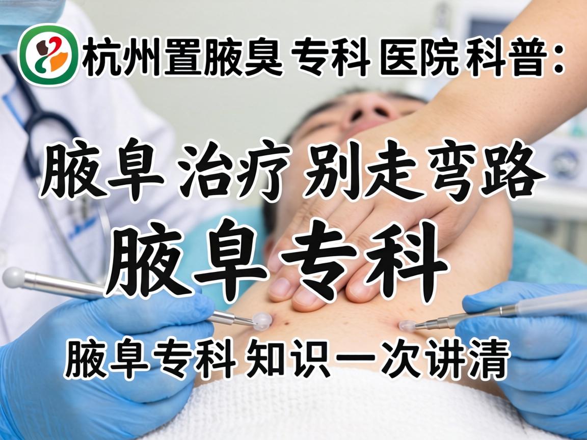 杭州腋臭专科医院科普,腋臭治疗别走弯路,腋臭专科知识一次讲清 杭州腋臭专科医院科普,腋臭治疗别走弯路,腋臭专科知识一次讲清